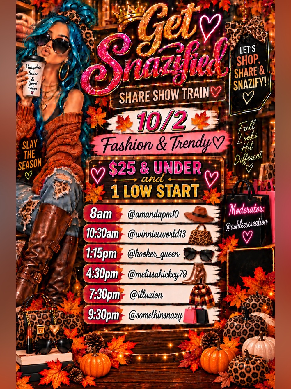 Get Snazified Share Show 🚂 Fashion & Trendy